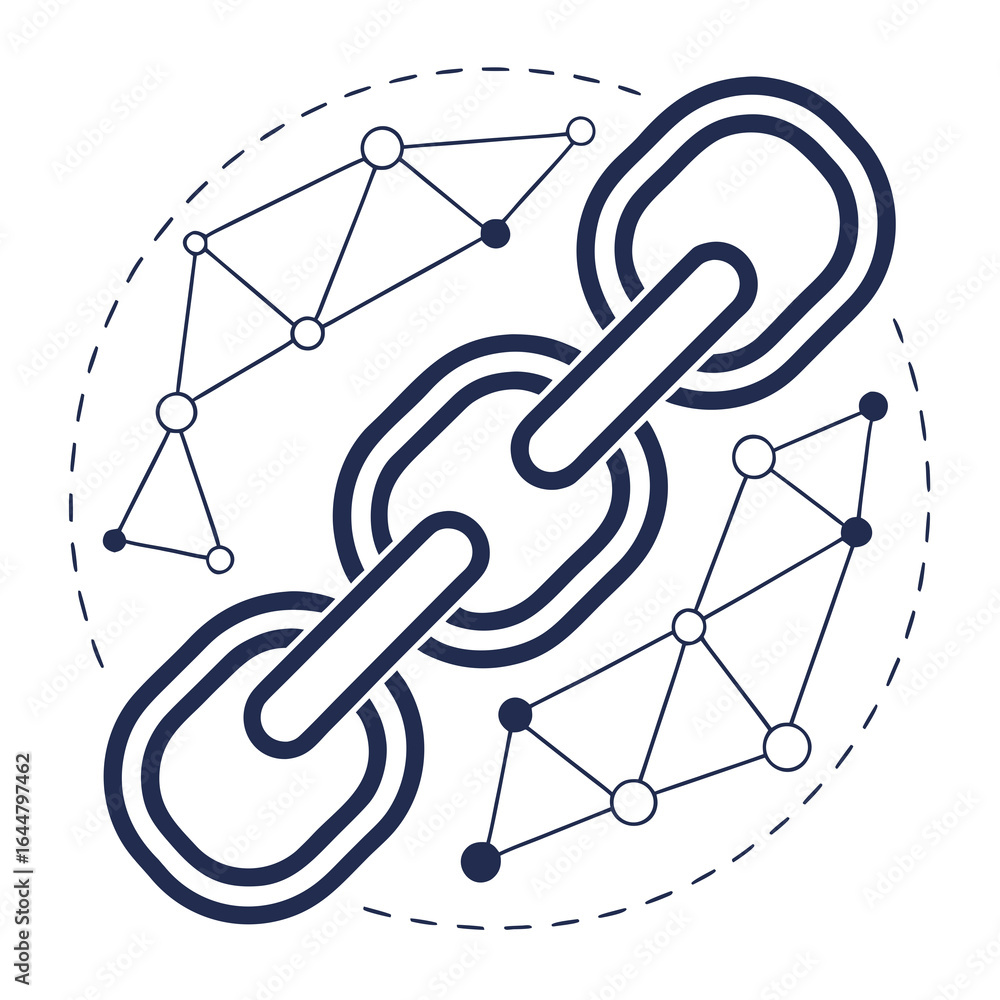 Poster Interconnected network of digital links and chains