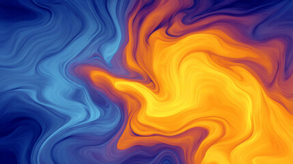 Molten fire meets frozen waves