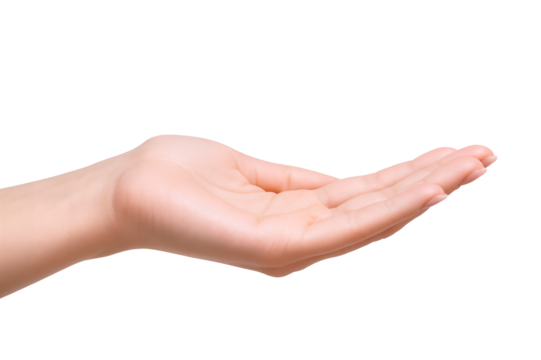 Open hand gesture, male, showcasing inviting and friendly demeanor.