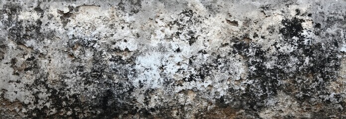 Obraz premium Rough textured stone surface with various shades of grey and white