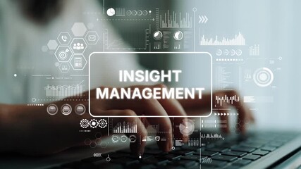 Insight management and digital analytics for business growth and decision making in a modern office environment. Asymptotic smart data analytic. - Powered by Adobe