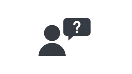 Help Request Vector Icon   Inquiry Icon for erp