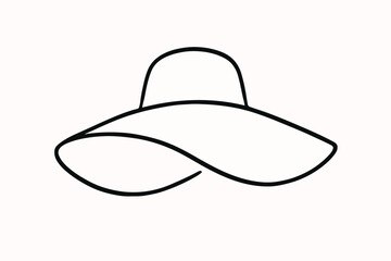 cowboy hat vector illustration