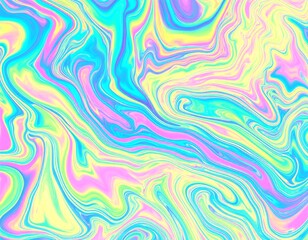Obraz premium Abstract vibrant swirling colors (1)