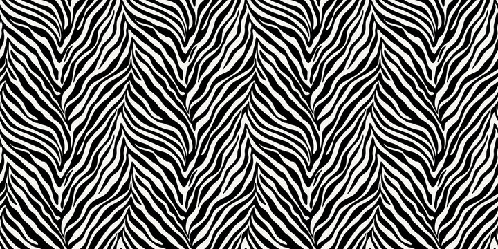 zebra skin seamless pattern