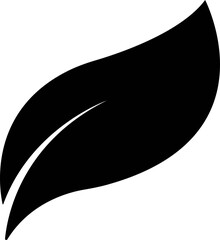 leaf, branch icon in flat friendly ecology icons. Environmental Leaves, natural, labels vector symbol isolated transparent background