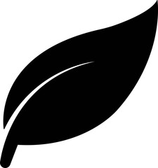 leaf, branch icon in flat friendly ecology icons. Environmental Leaves, natural, labels vector symbol isolated transparent background