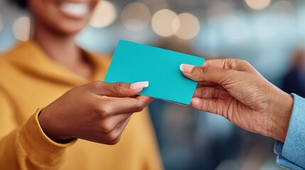 Modern Professional Businesswoman Handing Passport at Airport Departure Gate Premium Authentic Travel Content for Marketing and Advertising Campaigns