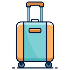 Travel Luggage Flat Icon