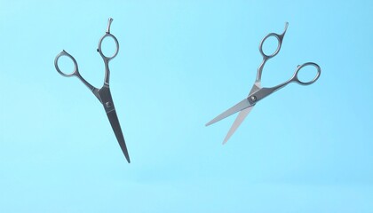 scissors on a white background