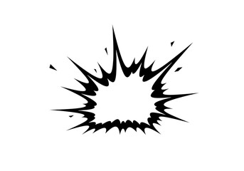 Abstract Glowing Particle Burst Black and White Energy Explosion Radiant Light Effect isolated on transparent background