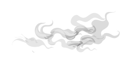 Abstract smoke cloud effect vector illustration design element for background and art 100