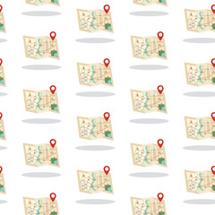 Maps illustration vector 