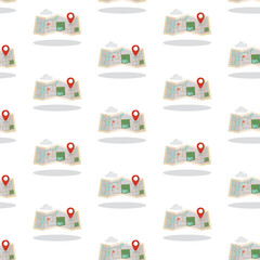 Maps illustration vector 