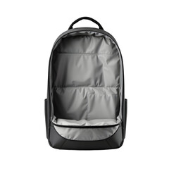 Naklejka premium Open Backpack with Empty Interior