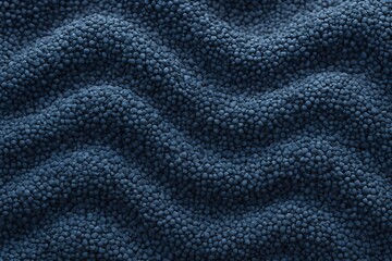 Navy Poppy-Seed Rolling Landscape