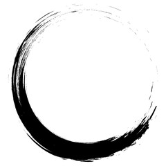 筆書きの円形フレーム2