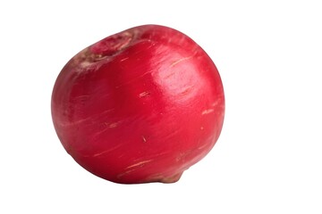 red beet isolated on white background