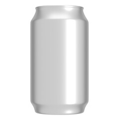Blank Aluminum Can Mockup for Product Design