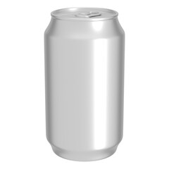 Blank Aluminum Can Mockup for Product Design
