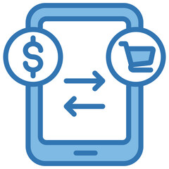 Mobile Transfer Icon