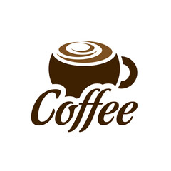 Coffee Cafe Drink Logo Design Template