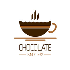 Coffee Cafe Drink Logo Design Template