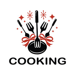 Restaurant Logo - Asian Food & Cooking Cuisine Branding