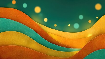 Abstract Waves and Light Orbs