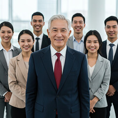 Fototapeta premium portrait of business team