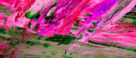 abstract oil painting on canvas.