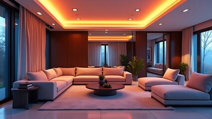 Digitally Enhanced Modern Home for False Selling Design