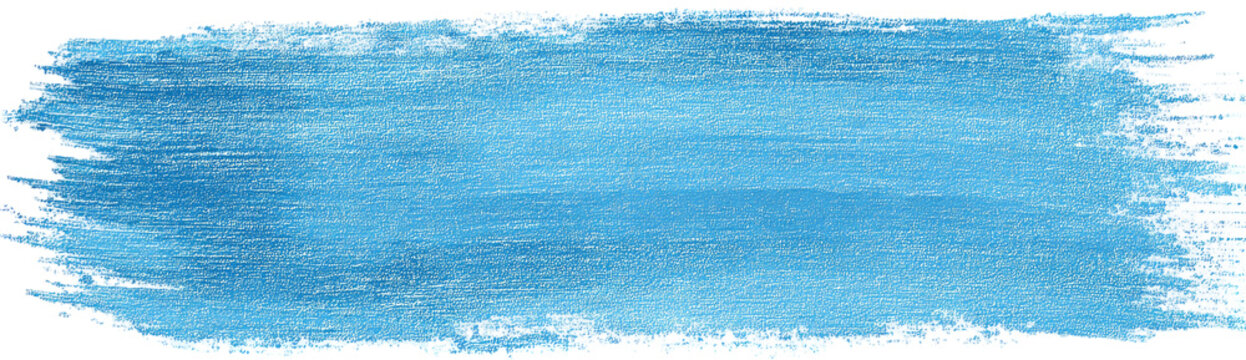 Azure painted horizontal rectangle