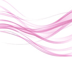 Abstract flowing pink ribbons (1)