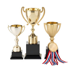 gold trophy cup