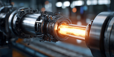 Nuclear fusion research breakthrough laboratory environment clean energy development scientific innovation