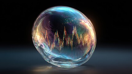 Abstract Data Globe: A translucent globe, radiating vibrant energy, encapsulates a dynamic, data-driven world, signifying connectivity, innovation, and the ever-evolving digital realm. 