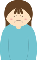 슬퍼하는 아이 캐릭터