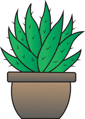 Cute Cactus 4 Illustration Art