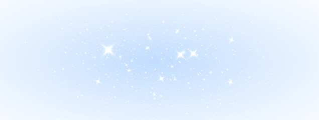 Dust, blue, glow, shine, glowing, sparkle, shiny, magic background with holiday decoration design, png.