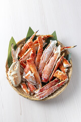 新鮮で美味しいタラバガニ