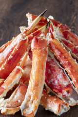 新鮮で美味しいタラバガニ