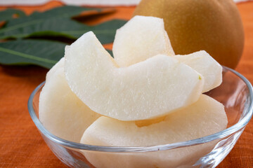 日本の甘くて美味しい梨