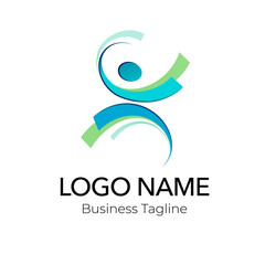 Olympic Sport Competition Logo Design Template