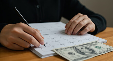 trader   working on chart