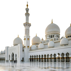 mosque in abu dhabi united arab emirates