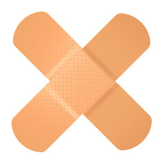 vector illustration of a bandage