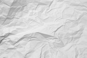White recycled craft paper texture as background. Grey paper texture, Old vintage page or grunge vignette of old newspaper. Pattern rough art creased grunge letter. Hardboard with copy space for text.