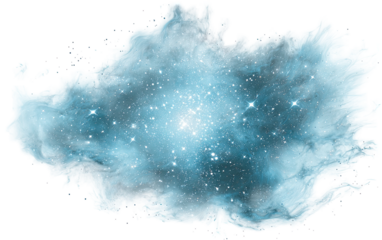 Abstract celestial nebula