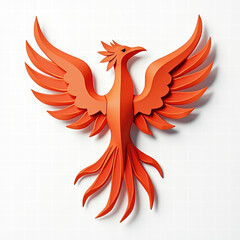 Obraz premium Paper Phoenix Rising